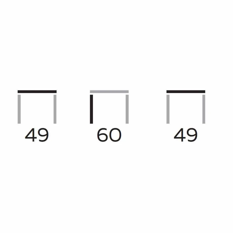 طاولة قهوة حديثة ذات سطح دائري من جريس، صنع في إيطاليا - شتوتغارت Viadurini