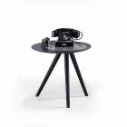 طاولة قهوة حديثة ذات سطح دائري من جريس، صنع في إيطاليا - شتوتغارت Viadurini