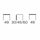 طاولة قهوة مربعة من جريس بقاعدة معدنية، صنعت في إيطاليا - ألبرت Viadurini