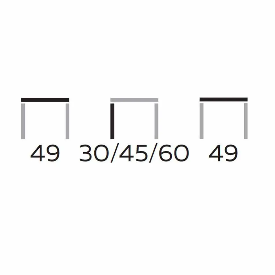 طاولة قهوة مربعة من جريس بقاعدة معدنية، صنعت في إيطاليا - ألبرت Viadurini