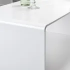 طاولة قهوة مصنوعة من زجاج شبكي صنع في إيطاليا - ياسمين Viadurini