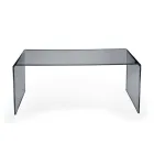 طاولة قهوة مصنوعة من زجاج شبكي صنع في إيطاليا - ياسمين Viadurini