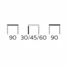 طاولة قهوة دائرية من جريس ومعدن حديث صنع في إيطاليا - ألبرت Viadurini