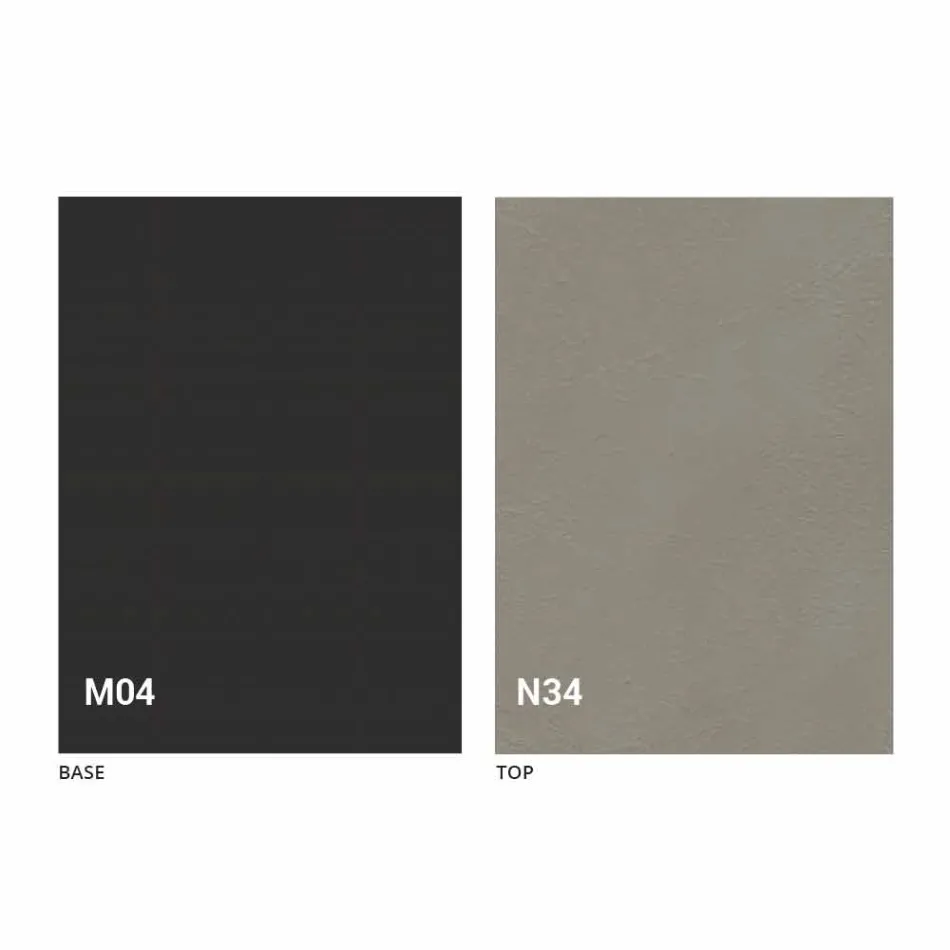 طاولة قهوة قابلة للتحويل مصنوعة من الخشب والفولاذ في إيطاليا - ديميترو Viadurini