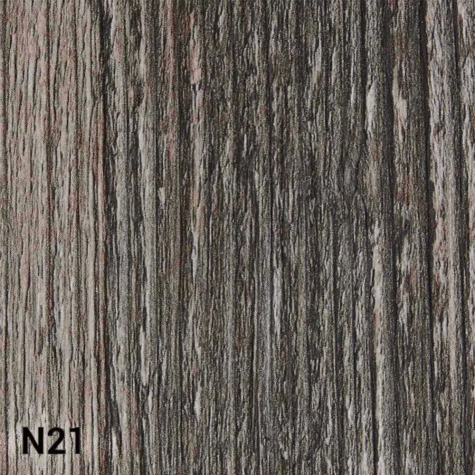 طاولة قهوة قابلة للتحويل مصنوعة من الخشب والمعدن في إيطاليا - باتروكلوس Viadurini