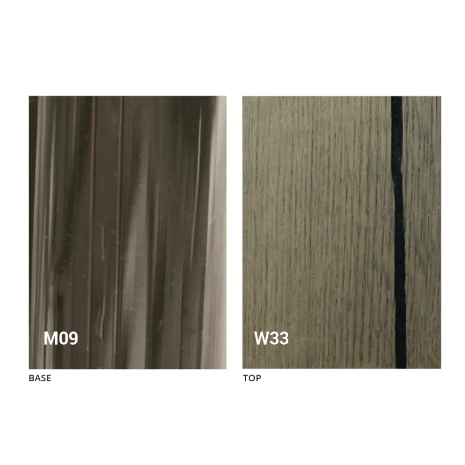 طاولة قهوة قابلة للتحويل مصنوعة من الخشب الصلب في إيطاليا - ترابوكو Viadurini