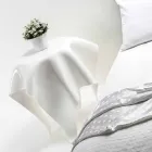 طاولة أوتو بتصميم عصري من زجاج شبكي أبيض، مصنوعة في إيطاليا Viadurini