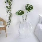 أريكة أوتو بتصميم عصري من زجاج شبكي، مصنوعة في إيطاليا Viadurini