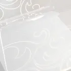 طاولة قهوة بتصميم من زجاج شبكي مع إضاءة LED، صنع في إيطاليا، كيوسي Viadurini