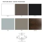 طاولة قهوة للحديقة ذات سطح دائري من البولي إيثيلين، صنع في إيطاليا - تيبالدو Viadurini