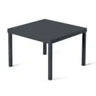 طاولة قهوة قابلة للتكديس للحديقة مصنوعة من الفولاذ المجلفن، صنع في إيطاليا - أبردين Viadurini