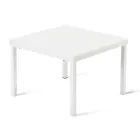 طاولة قهوة قابلة للتكديس للحديقة مصنوعة من الفولاذ المجلفن، صنع في إيطاليا - أبردين Viadurini