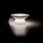 طاولة قهوة خارجية مضيئة مصنوعة من البولي بروبيلين مع إضاءة LED، صنع في إيطاليا - ديزموند Viadurini