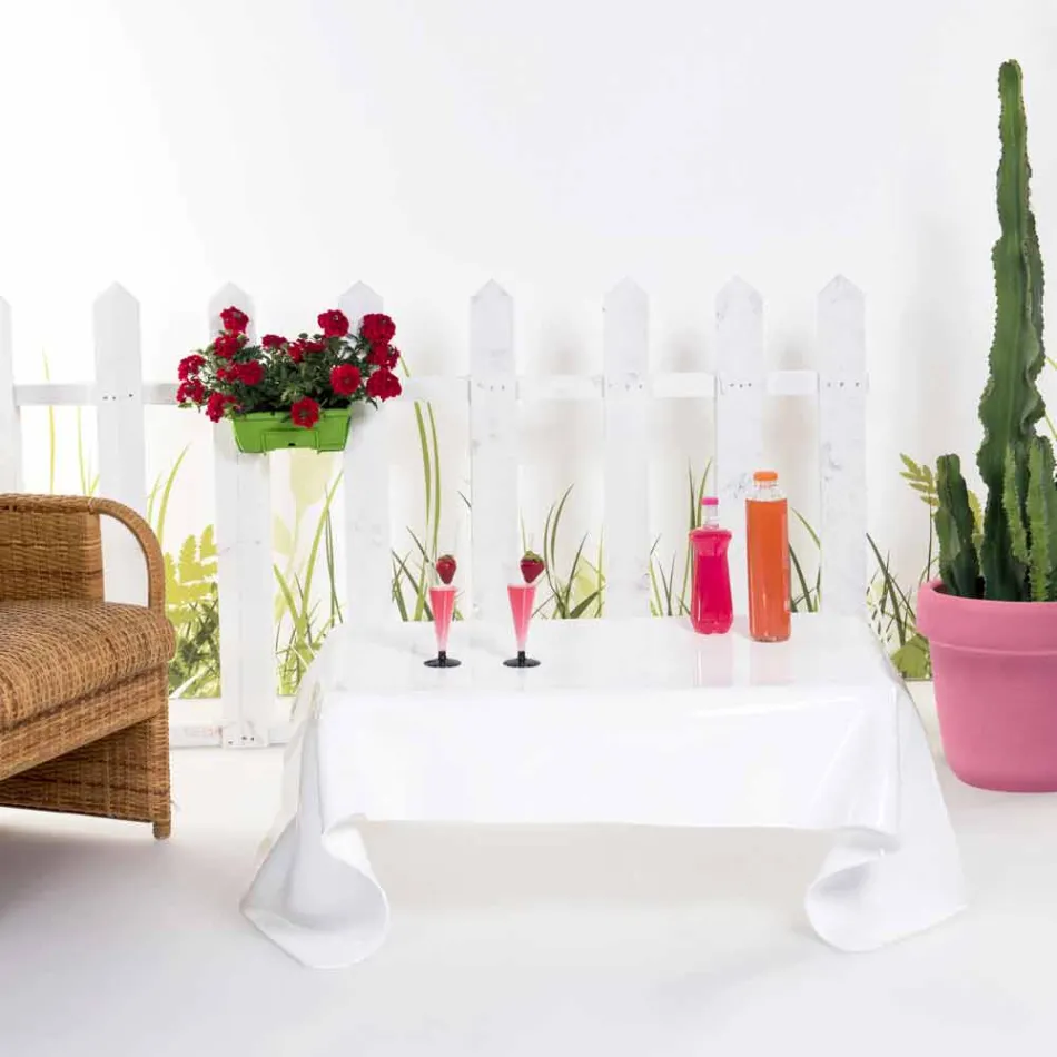 طاولة قهوة معاصرة من زجاج شبكي مغطى بطبقة من آسيا، مصنوعة في إيطاليا Viadurini