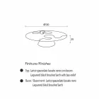 طاولة قهوة سوداء معاصرة مصنوعة من خشب الصنوبر المصقول ليلي Viadurini