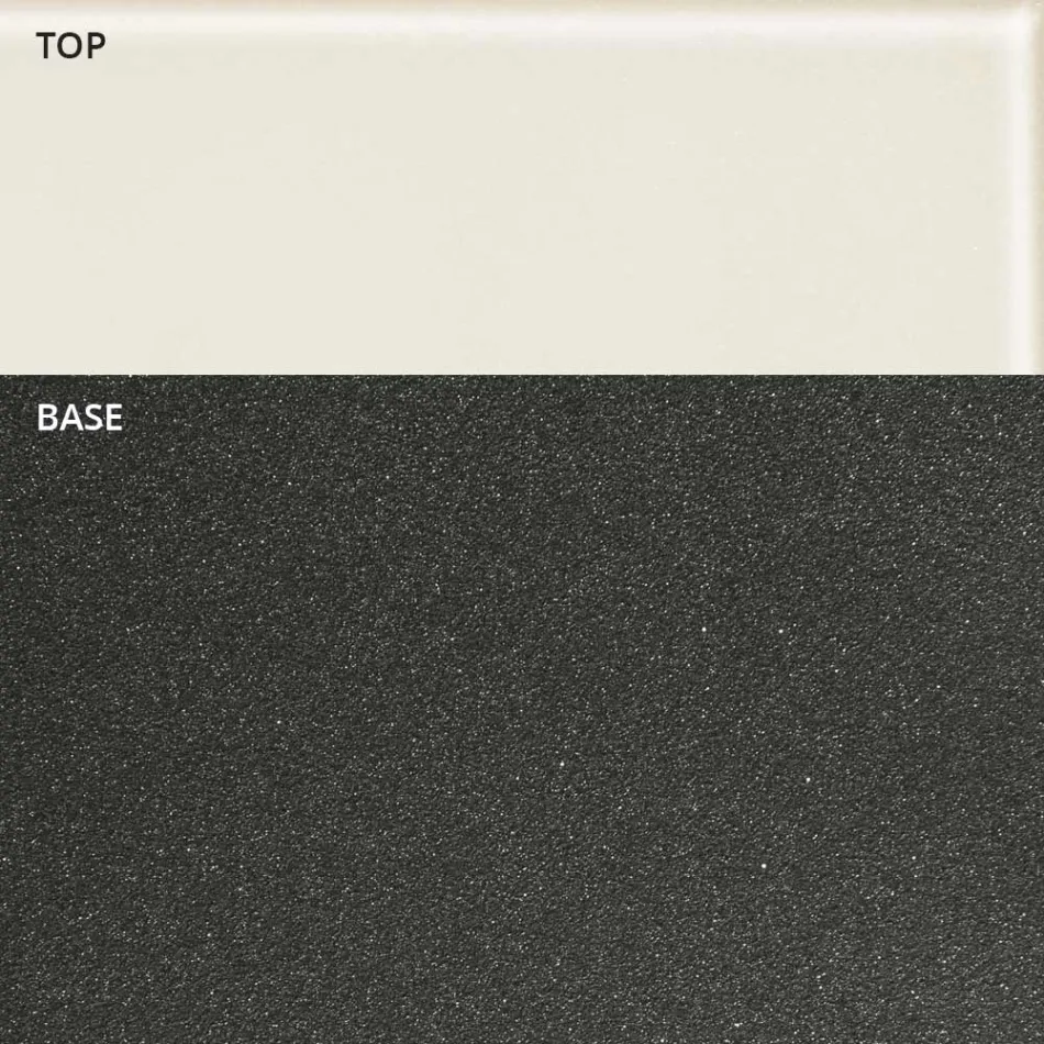 طاولة قهوة بيضاوية بتصميم قارب مصنوعة من المعدن والزجاج المحفور - إمباركيشن Viadurini