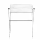 طاولة قهوة بتصميم شفاف من أوليفيا مصنوعة في إيطاليا Viadurini