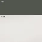 طاولة قهوة دائرية على شكل قارب من المعدن والزجاج المحفور - ألواح خشبية Viadurini