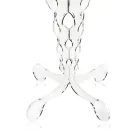 طاولة قهوة دائرية حمراء 50 سم جانيس، تصميم عصري، صنع في إيطاليا Viadurini