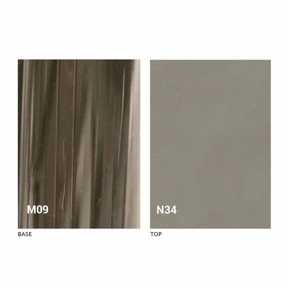 طاولة قهوة بتصميم قابل للتحويل من الخشب والمعدن الأسود، صنع في إيطاليا - نيفيريو Viadurini