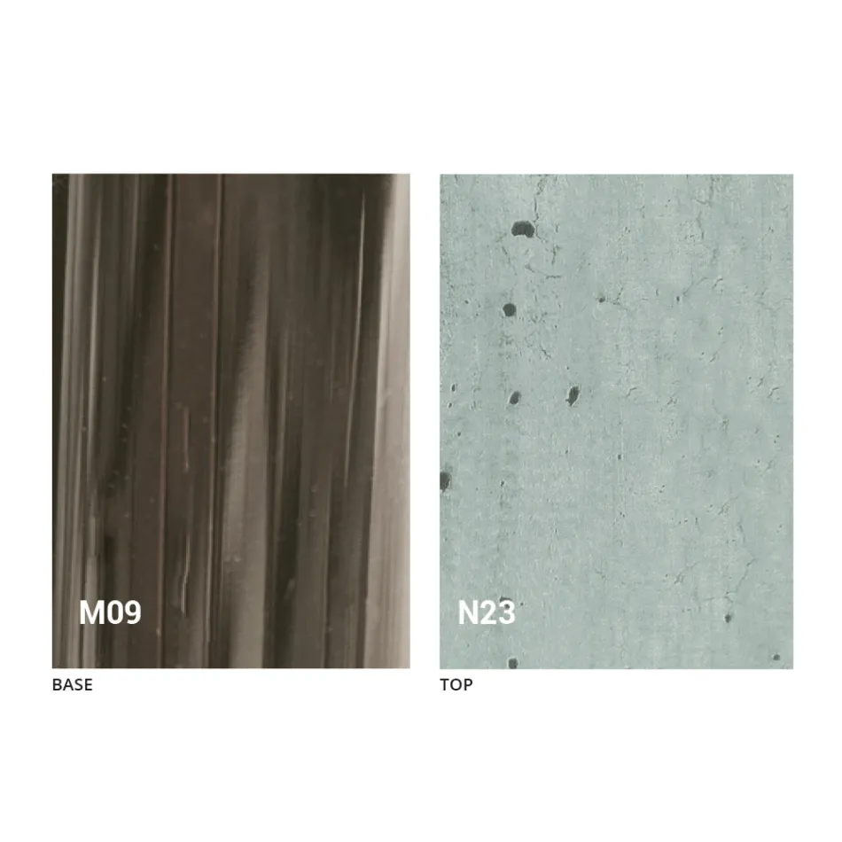 طاولة قهوة قابلة للتحويل مصنوعة من الخشب والمعدن الأسود، صنع في إيطاليا - نيفيريو Viadurini