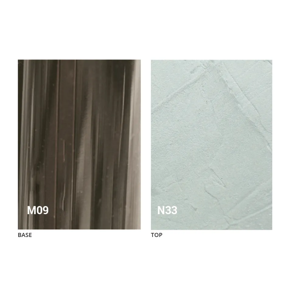 طاولة قهوة قابلة للتحويل مصنوعة من الخشب والمعدن الأسود، صنع في إيطاليا - نيفيريو Viadurini