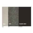 طاولة قهوة قابلة للتحويل بتصميم معدني وسيراميكي، صنع في إيطاليا - زحل Viadurini