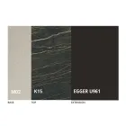 طاولة قهوة قابلة للتحويل بتصميم معدني وسيراميكي، صنع في إيطاليا - زحل Viadurini