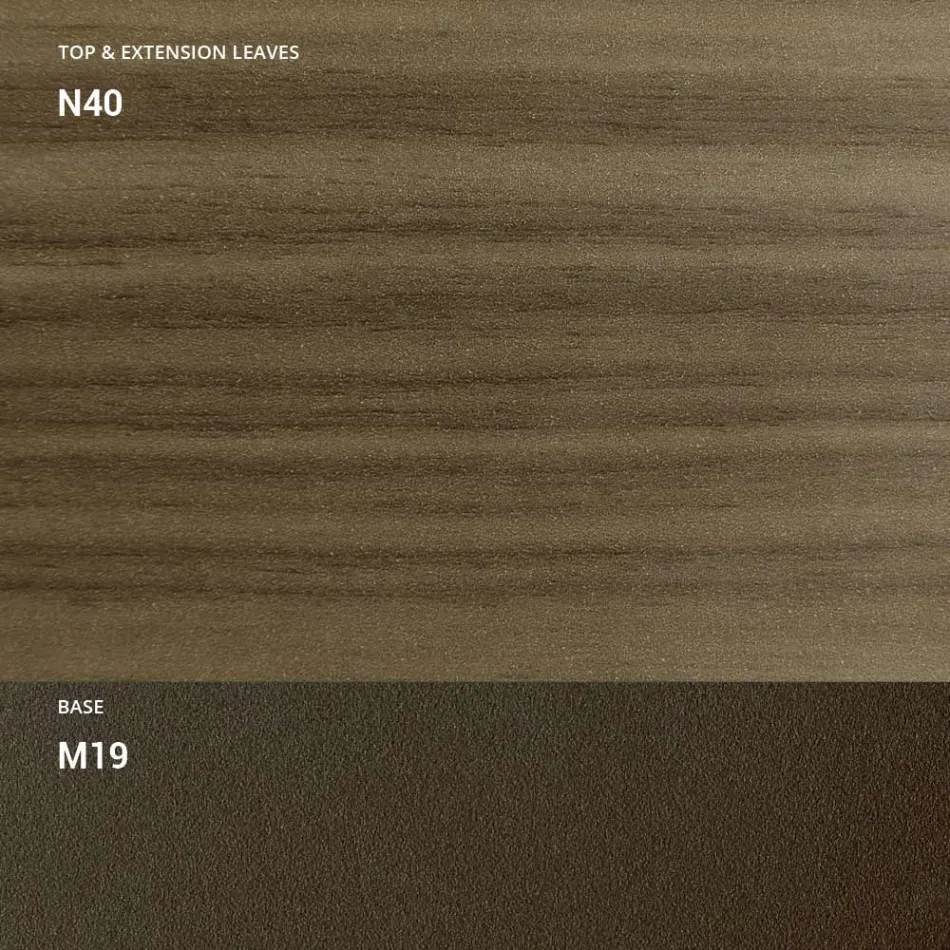 طاولة قهوة قابلة للتحويل إلى طاولة طعام خشبية مصنوعة في إيطاليا - أيكيدو Viadurini