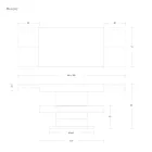 طاولة قهوة قابلة للتحويل إلى طاولة طعام خشبية مصنوعة في إيطاليا - بولار Viadurini