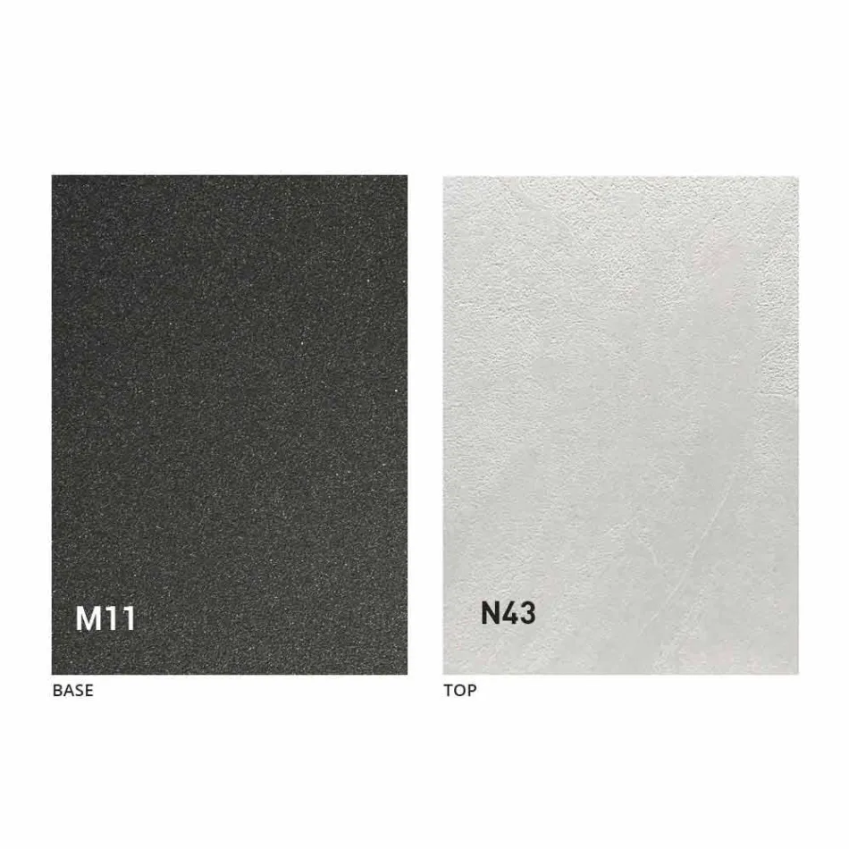 طاولة قهوة قابلة للتحويل إلى طاولة طعام بسطح خشبي وقاعدة معدنية - لون خوخي Viadurini