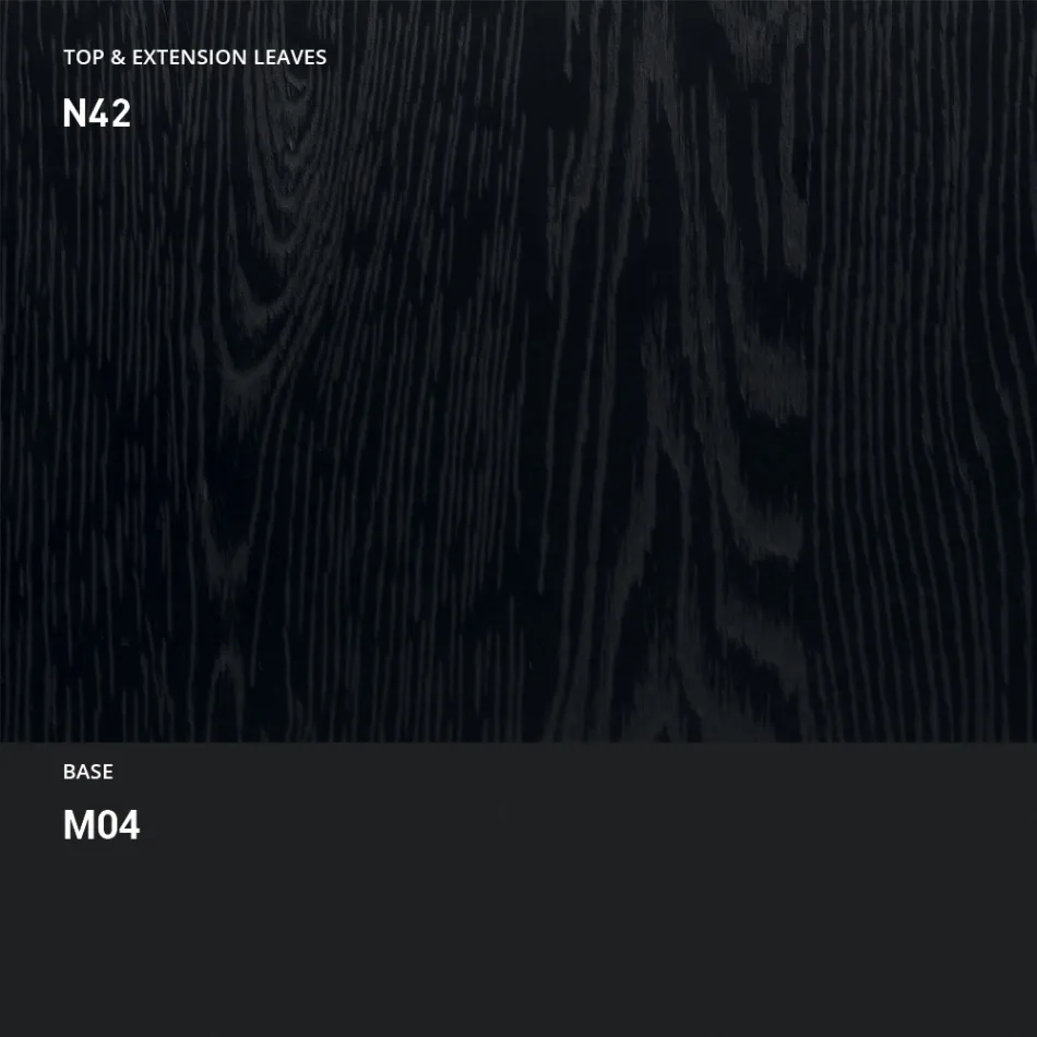 طاولة قهوة قابلة للتحويل مصنوعة من المعدن والخشب في إيطاليا - بولاريس Viadurini