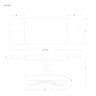 طاولة قهوة قابلة للتحويل مصنوعة من المعدن والخشب في إيطاليا - بولاريس Viadurini