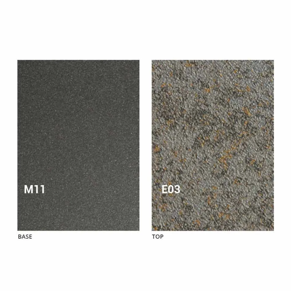 طاولة قهوة عصرية قابلة للتحويل بسطح بتصميم مالطا، صنع في إيطاليا - باتروكلس Viadurini