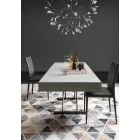 طاولة قهوة عصرية قابلة للتحويل بسطح بتصميم مالطا، صنع في إيطاليا - باتروكلس Viadurini