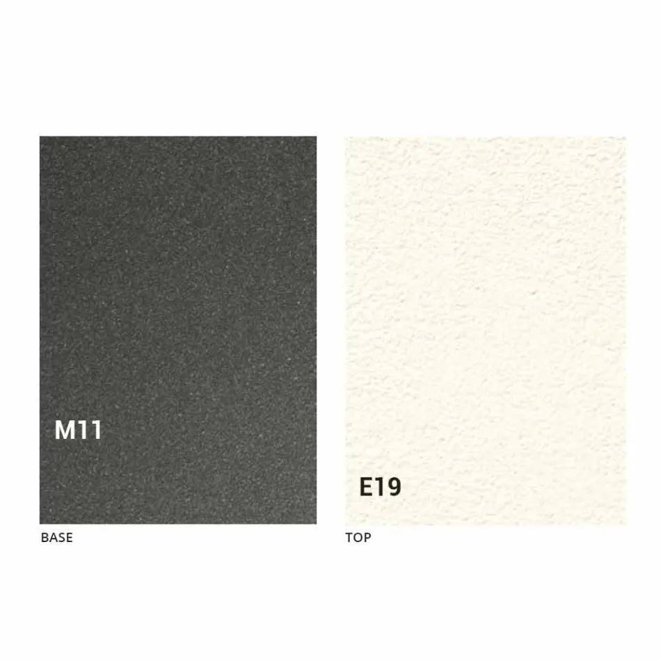 طاولة قهوة عصرية قابلة للتحويل بسطح بتصميم مالطا، صنع في إيطاليا - باتروكلس Viadurini