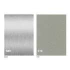 طاولة قهوة عصرية قابلة للتحويل، سطح بتأثير الملاط، صنع في إيطاليا - سالومون Viadurini