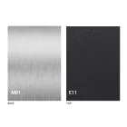 طاولة قهوة عصرية قابلة للتحويل، سطح بتأثير الملاط، صنع في إيطاليا - سالومون Viadurini