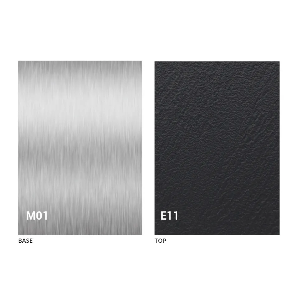 طاولة قهوة عصرية قابلة للتحويل، سطح بتأثير الملاط، صنع في إيطاليا - سالومون Viadurini