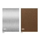 طاولة قهوة عصرية قابلة للتحويل، سطح بتأثير الملاط، صنع في إيطاليا - سالومون Viadurini