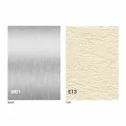 طاولة قهوة عصرية قابلة للتحويل مع سطح بتأثير الملاط، صنع في إيطاليا - سالومون Viadurini