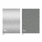 طاولة قهوة عصرية قابلة للتحويل مع سطح بتأثير الملاط، صنع في إيطاليا - سالومون Viadurini