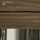 طاولة قهوة حديثة قابلة للتحويل مصنوعة من المعدن والخشب في إيطاليا - يونيفرس Viadurini