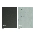 طاولة قهوة عصرية قابلة للتحويل مصنوعة من معدن الجرافيت وسطح خشبي - Sistocle Viadurini