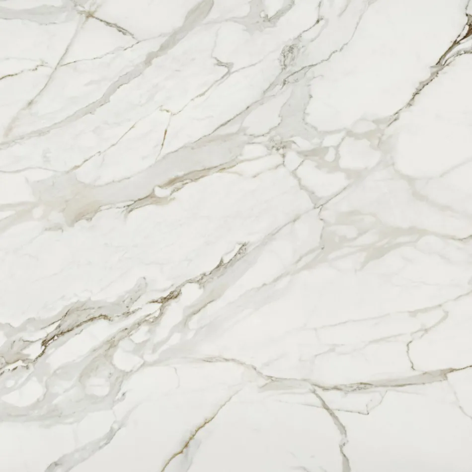 طاولة قهوة توليب من تصميم إيرو سارينين، ارتفاع 41 بوصة، مصنوعة من السيراميك المصقول في إيطاليا - لون قرمزي Viadurini