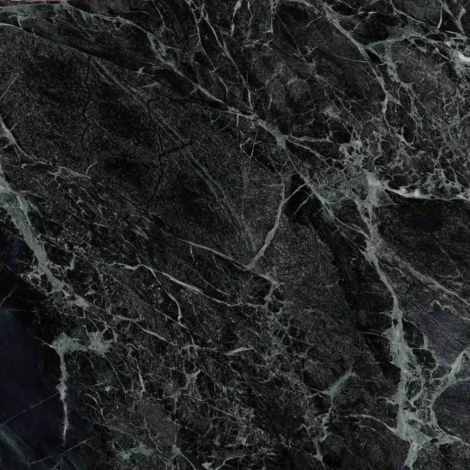 طاولة قهوة توليب إيرو سارينن H 52 دائرية من رخام ألبي الأخضر، صنع في إيطاليا - قرمزي Viadurini