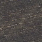 طاولة قهوة بيضاوية توليب سارينن H 41 باللون الأسود، مصنوعة في إيطاليا من السيراميك - قرمزي Viadurini