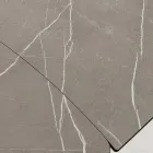 طاولة برميل قابلة للتمديد حتى 240 أو 280 سم من HPL والمعدن - الحاضر Viadurini