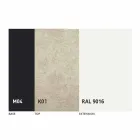 طاولة طعام قابلة للتمديد حتى ٢.٨ متر بأرجل من السيراميك والمعدن - باولوتشيو Viadurini