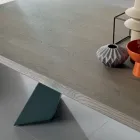 طاولة قابلة للتمديد مع ملحق جانبي من الخشب المقشر - Aperol Viadurini